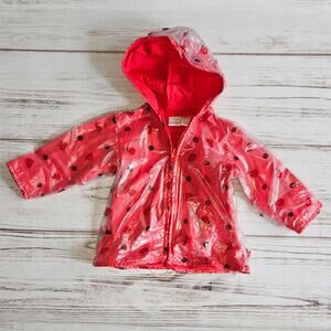 Koala Kids Ladybug Rain Coat sz 2T